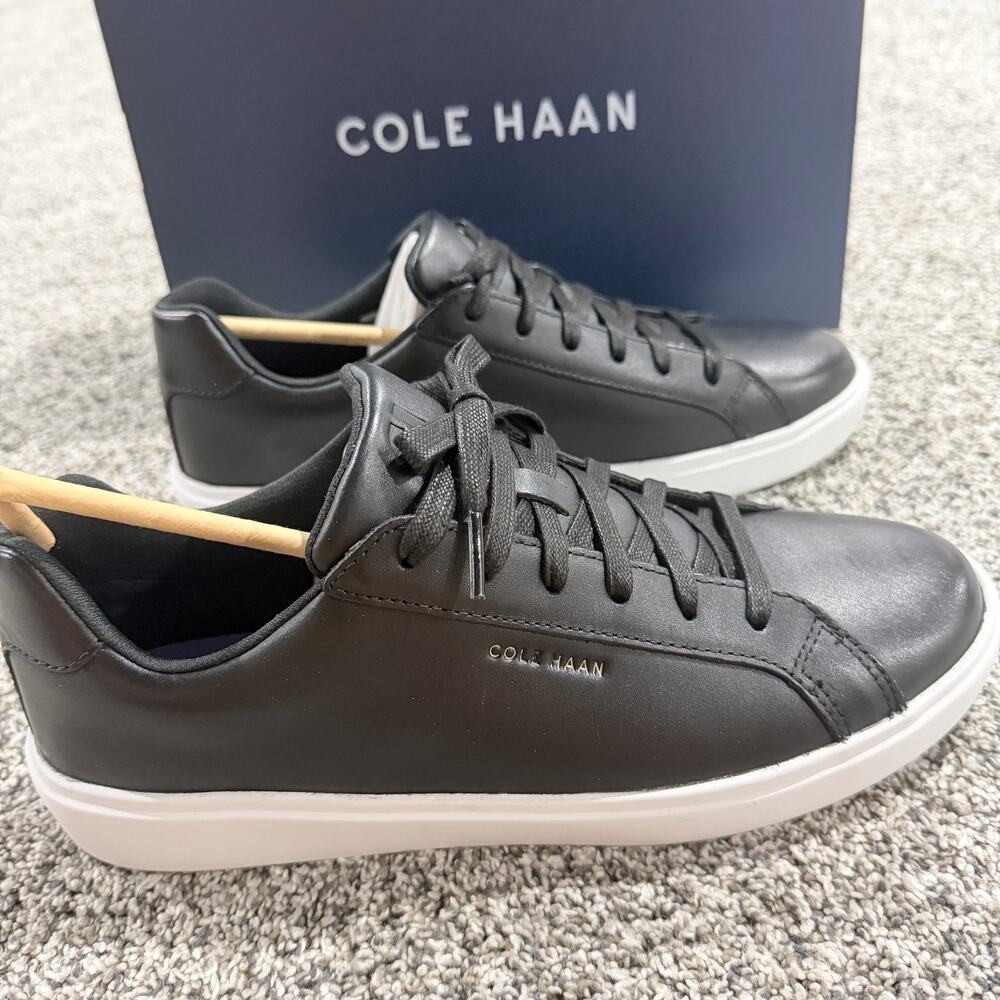 New in box, Cole Haan Grand Crosscourt Daily Sneaker, Black, Women's 10, W26550 - Picture 2 of 7